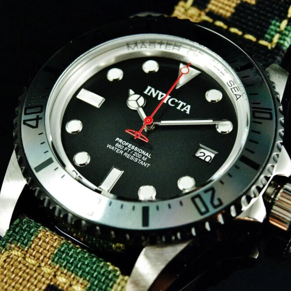 NEW Invicta 44mm Dial Sea Master Watch w box